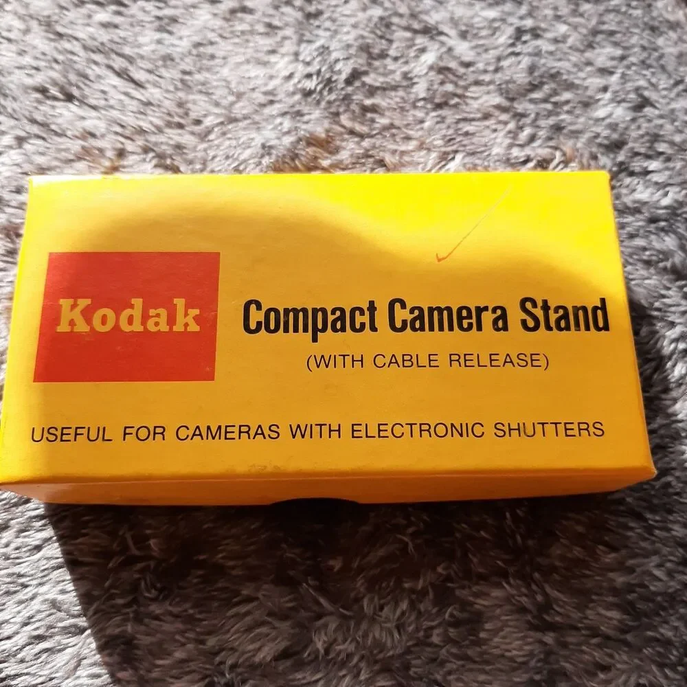 Vintage Kodak C225 Compact Camera Stand With Cable Release Box & Instructions